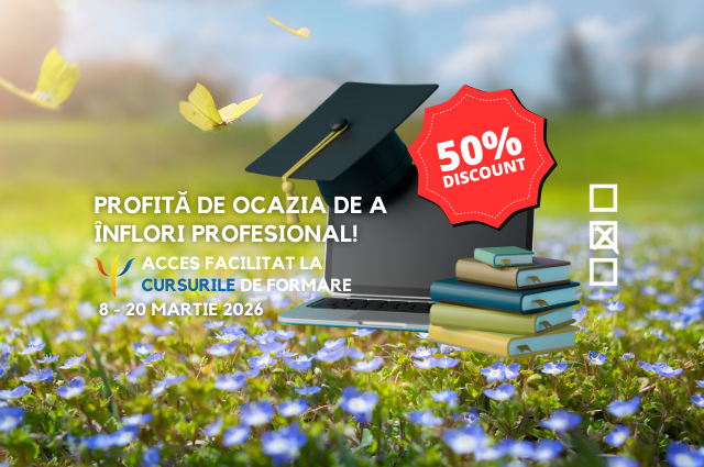 În perioada 8-20 martie 2026, ai acces facilitat la cursurile de formare avizate CPR