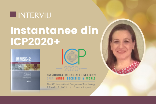 Instantanee ICP2020 alături de psih. C. Munteanu