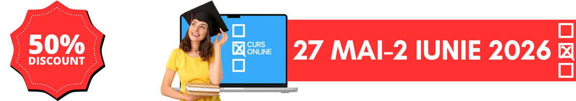 Promotie 50 reducere la toate cursurile de formare